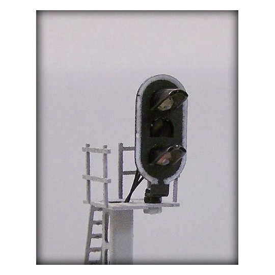 C-BM-02-C-BM-02 Wired target with 2 lights, made of metal and resin