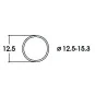 Roco_40075-Roco 40075 Traction Tire for Locomotive 12.5 - 15.3mm x10