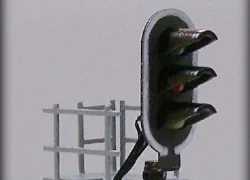 C-RVJ-03 3-light wired target, made of metal and resin