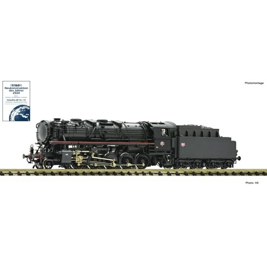 Fle_714407-Fleischmann 714407 150 X Steam Locomotive, SNCF, N scale