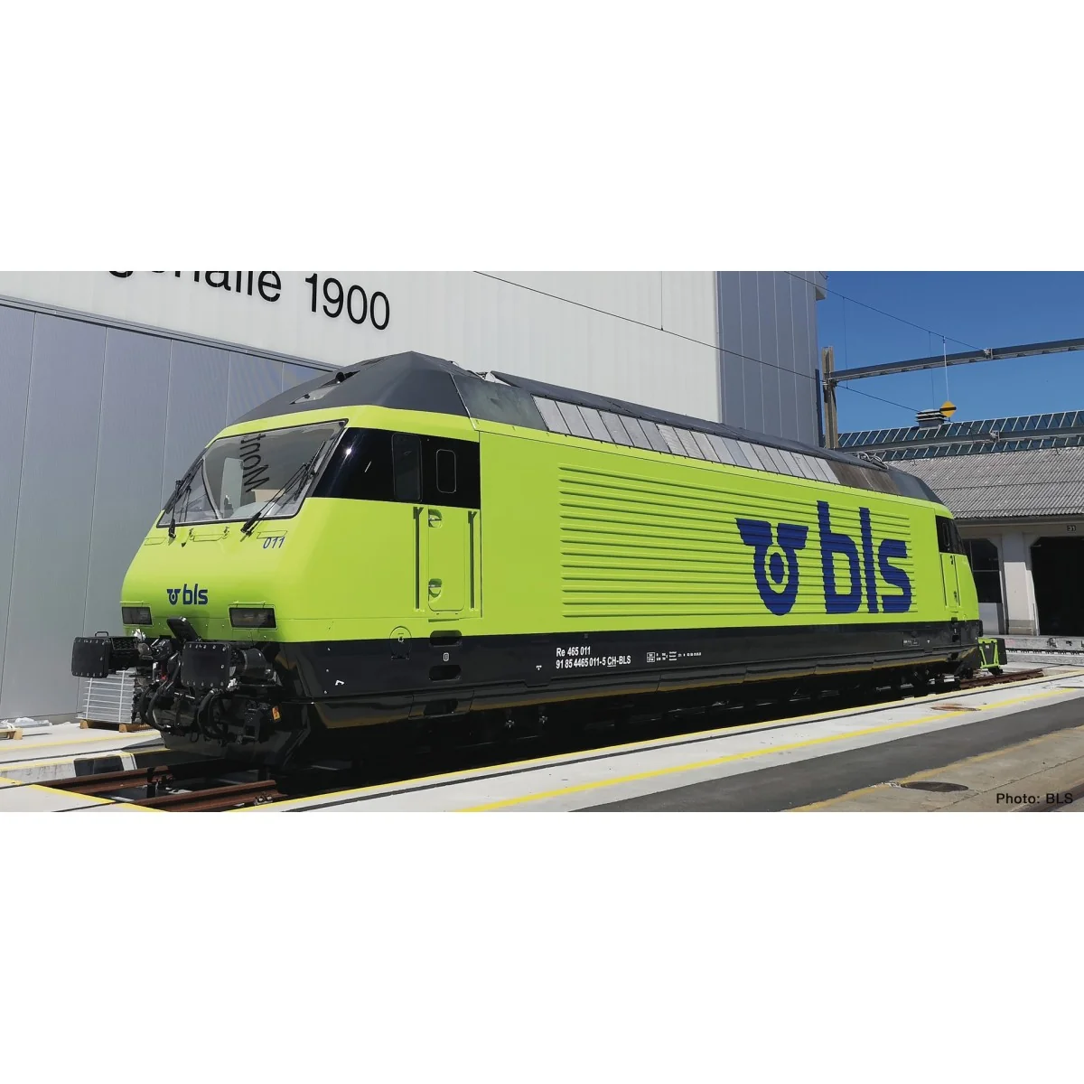 Fleischmann 731391 Re 465 Electric Locomotive, BLS, N scale, digita...