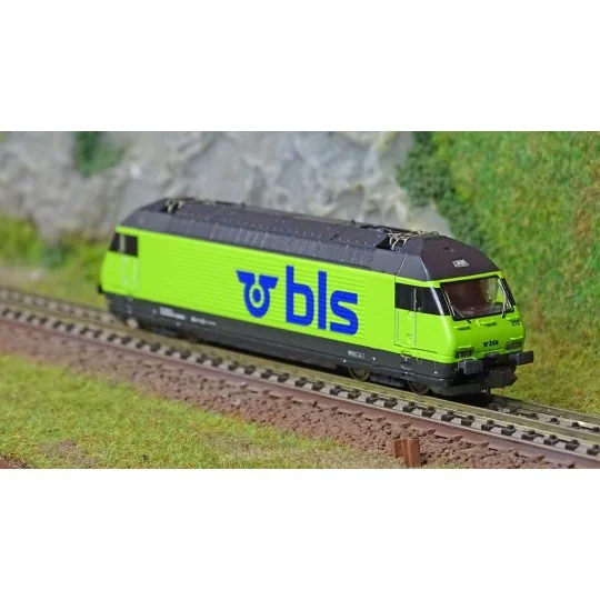 Fle_731391-Fleischmann 731391 Re 465 Electric Locomotive, BLS, N scale, digital sound