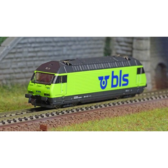 Fle_731391-Fleischmann 731391 Re 465 Electric Locomotive, BLS, N scale, digital sound