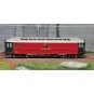 VB-247-Ree Modeles VB247 Voiture postale ambulant OCEM 16m, PAmyi rouge foncé, toit gris clair, SNCF