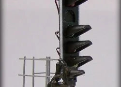 C-RVJ-04 4-light wired target, made of metal and resin