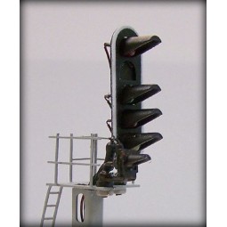 C-RVJ-04 4-light wired target, made of metal and resin - france fou...