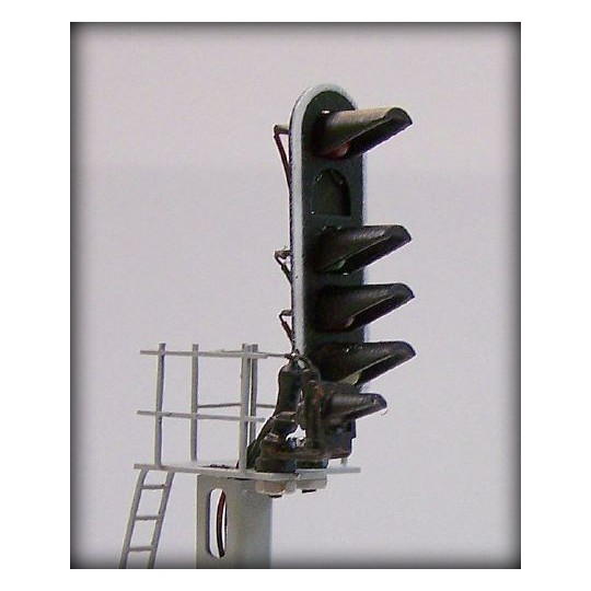 C-RVJ-04-C-RVJ-04 4-light wired target, made of metal and resin