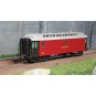 VB-247-Ree Modeles VB247 OCEM 16m Mobile Postal Van, Dark Red PAmyi, Light Grey Roof, SNCF