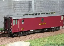 Ree Modeles VB249 OCEM 16m Mobile Postal Van, Brown PAmyi PTT, Grey...