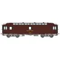 Ree Modeles VB250 OCEM 16m Mobile Postal Van, Brown PTT, Grey Chass... VB-250-Ree Modeles VB250 OCEM 16m Mobile Postal Van, Brown PTT, Grey Chassis, SNCF