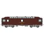 Ree Modeles VB251 OCEM 16m Mobile Postal Van, Brown PTT, Grey Chass... VB-251-Ree Modeles VB251 OCEM 16m Mobile Postal Van, Brown PTT, Grey Chassis, SNCF