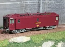 Ree Modeles VB251 OCEM 16m Mobile Postal Van, Brown PTT, Grey Chass...