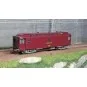 Ree Modeles VB251 Voiture postale ambulant OCEM 16m, PAZ brun PTT, châssis gris, SNCF Ree Modeles VB-251 - 1 VB-251-Ree Modeles VB251 Voiture postale ambulant OCEM 16m, PAZ brun PTT, châssis gris, SNCF