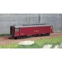 VB-252-Ree Modeles VB252 OCEM 16m Light Postal Car, PEZ brown PTT, grey roof, black chassis, SNCF