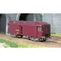 Ree Modeles VB255 Pantin Lighter Postal Car, PEZ brown PTT, grey ch... VB-255-Ree Modeles VB255 Pantin Lighter Postal Car, PEZ brown PTT, grey chassis, SNCF