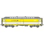 VB-262-Ree Modeles VB262 OCEM 16m Light Postal Van, Yellow and White Rubber Protection, North