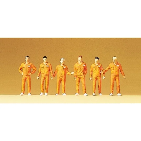 PREISER_10373-Preiser 10373 Personnages, mécaniciens