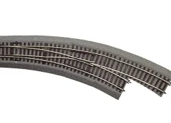 Rocoline ballast 42573 Right-hand curved turnout BWr3/4 - Roco - Ro...