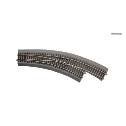 Rocoline ballast 42573 Right-hand curved turnout BWr3/4 - Roco - Ro...