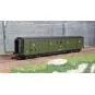 Ree Modeles VB362 Bogie van, ex-PLM, metallic, green 306, black roo... VB-362-Ree Modeles VB362 Bogie van, ex-PLM, metallic, green 306, black roof, SNCF, working lights