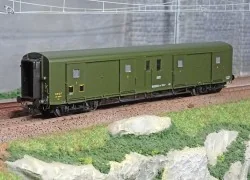 Ree Modeles VB363 Bogie van, ex-PLM, metallic, green 306, SNCF, wor...