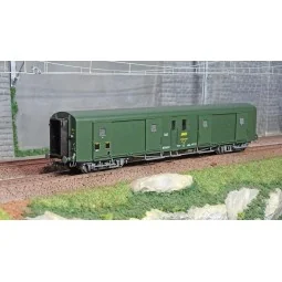 Ree Modeles VB364 Bogie van, ex-PLM, metallic, green 301, SNCF, wor...