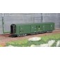 VB-364-Ree Modeles VB364 Bogie van, ex-PLM, metallic, green 301, SNCF, working lights