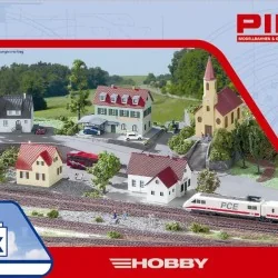 Piko 61925 Maquette, Ensemble de construction "village" 5 pièces Piko Piko_61925 - 1