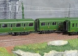 LS Models 40321 Set of 3 Nord Express coaches C11/C11/B4D, green li...