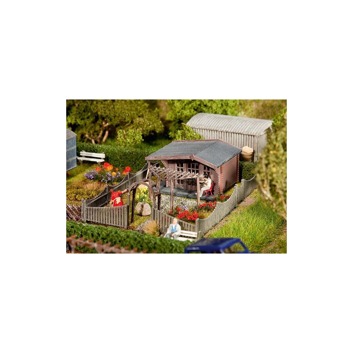 Faller 180491 Allotment garden with pergola - Faller_180491