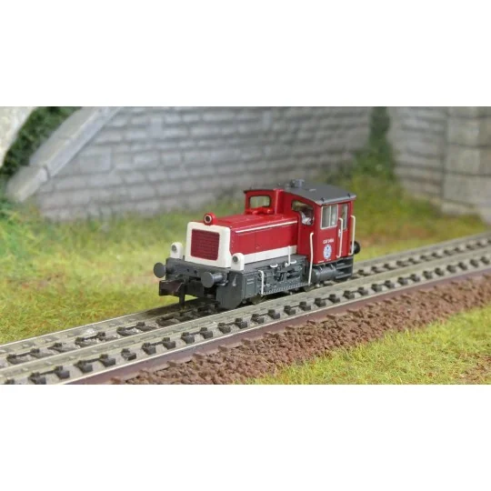 Liliput_162630-Liliput 162630 CAT 3406 Diesel Locomotive, TSO, Digital, Electric Coupling, N Scale