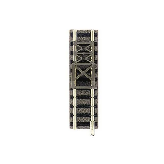 Fle_9116-Fleischmann 9116 Rail droit à heurtoir, longueur 57.5 mm
