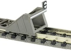 Fleischmann 9116 Straight rail with buffer stop, length 57.5 mm - F...