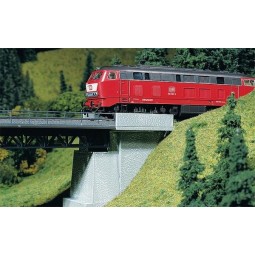 Faller 180403 Model Kit, Iron Guardrail - Faller_180403