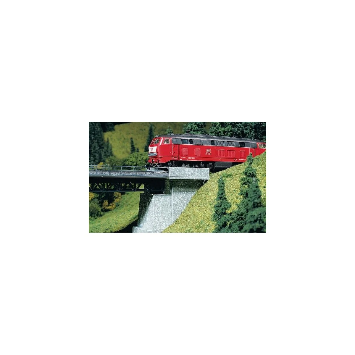 Faller 180403 Model Kit, Iron Guardrail - Faller_180403