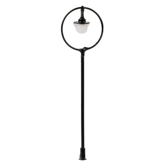Faller_180205-Faller 180205 Eclairage, Réverbère de parc LED, lampe boule suspendue 7.5cm, avec LED