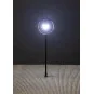 Faller_180205-Faller 180205 Eclairage, Réverbère de parc LED, lampe boule suspendue 7.5cm, avec LED
