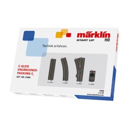 Marklin 24900 C1 Additional Track Set, C Track - Marklin - Marklin_...