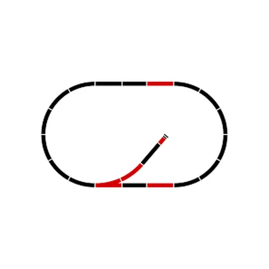 Marklin 24900 C1 Additional Track Set, C Track Marklin_24900-Marklin 24900 C1 Additional Track Set, C Track