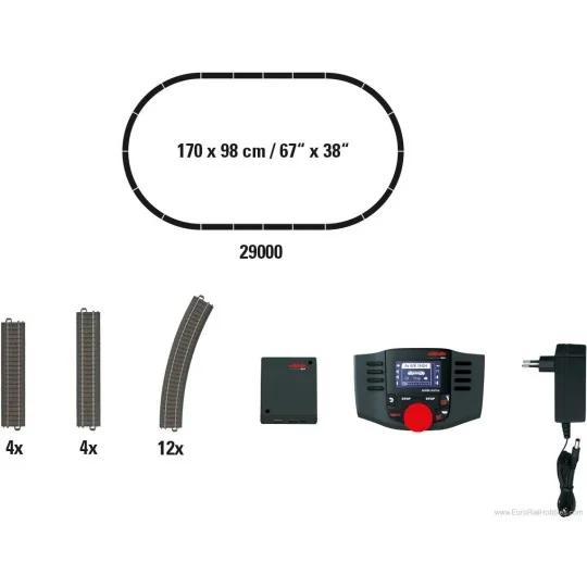 Marklin_29000-Marklin 29000 Digital Mobile Station, Marklin digital starter set with tracks