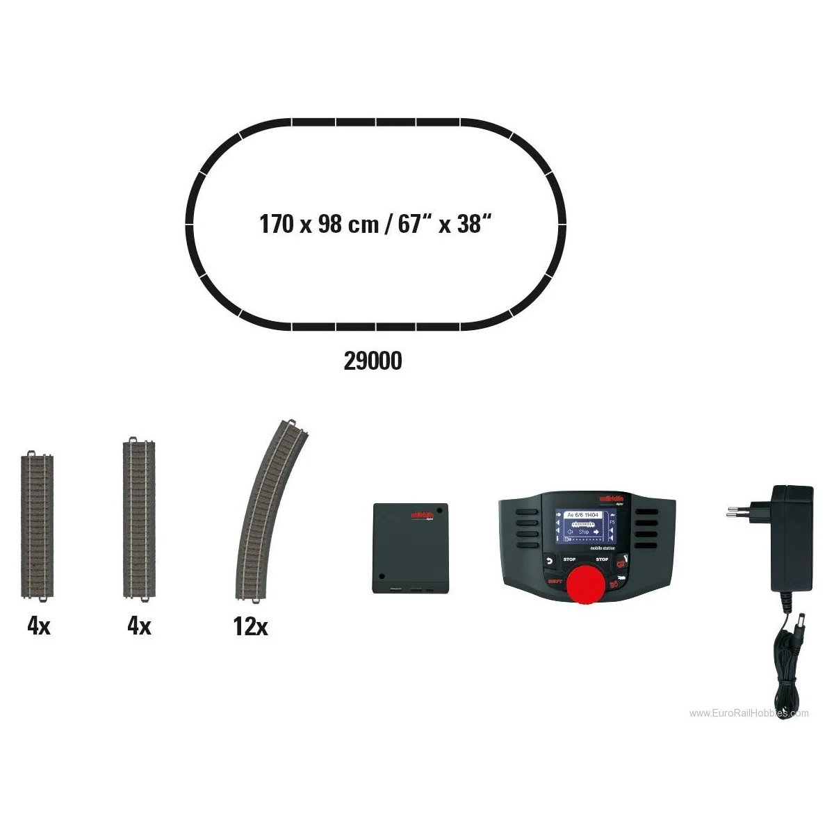 Marklin 29000 Digital Mobile Station, Marklin digital starter set w...