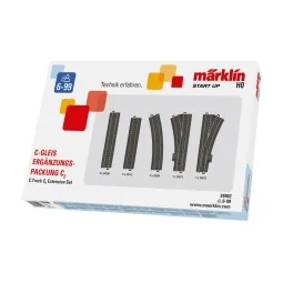 Marklin 24902 C2 Additional Track Set, C Track - Marklin_24902