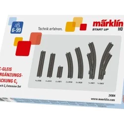 Marklin 24904 Coffret de voies complémentaire C4, voie C Marklin Marklin_24904 - 1