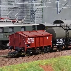 Roco 61492 Set complet train marchandises électrique série E 52 22 + wagons, DRG Roco Roco_61492 - 1