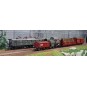 Roco_61492-Roco 61492 Set complet train marchandises électrique série E 52 22 + wagons, DRG