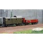 Roco_61492-Roco 61492 Complete set of electric freight train series E 52 22 + wagons, DRG