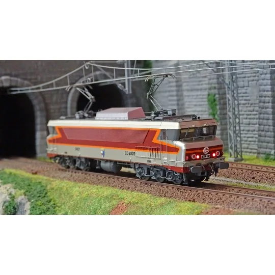 Lsm_10331-LS Models 10331 SNCF CC 6535 electric locomotive, metallic grey, Arzens livery, Beffara logo, Lyon-Mouche