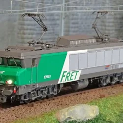 Ls Models 10332S Locomotive électrique CC 6553 SNCF, Maurienne, livrée FRET, logo casquette, Vénissieux, Digital sonore Ls model