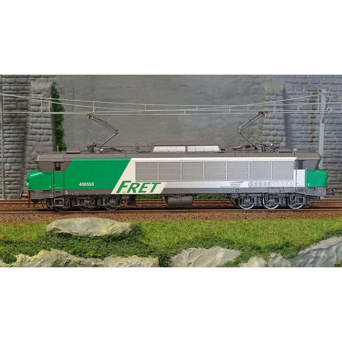 LS Models 10332S SNCF CC 6553 Electric Locomotive, Maurienne, Freig...