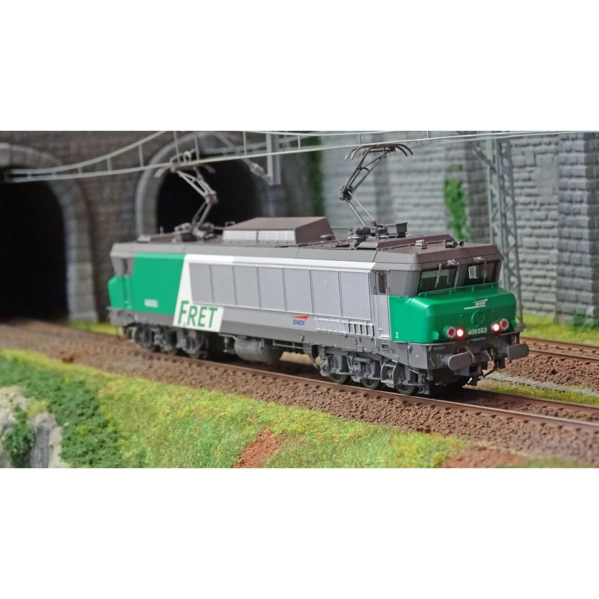 LS Models 10332S SNCF CC 6553 Electric Locomotive, Maurienne, Freig...